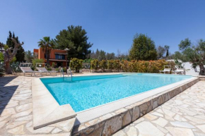 Villa piscina giardino recintato 5 camere WiFi barbecue Aria condizionata